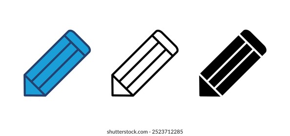 Pencil icon vector. pen symbol. edit icon vector