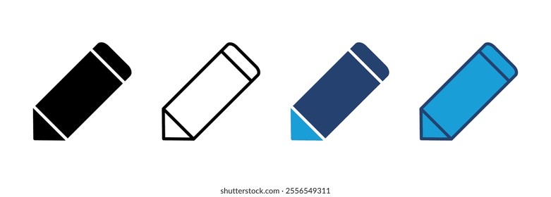 Pencil icon vector. pen symbol. edit icon vector