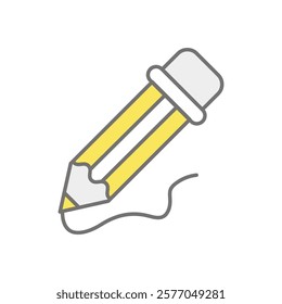 Pencil icon vector stock illustration