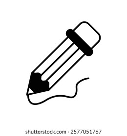 Pencil icon vector stock illustration