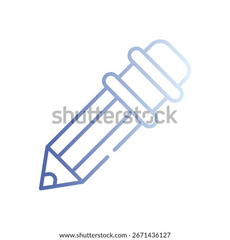 Pencil icon vector stock illustration