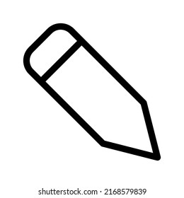 Design-Illustration des Vektorsymbol-Bleistiftbildes