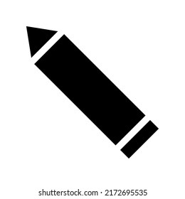 Pencil Icon Vector Symbol Design Illustration