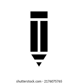 Pencil Icon Vector Symbol Design Illustration