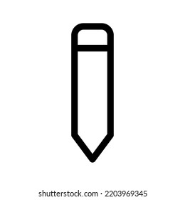 Pencil Icon Vector Symbol Design Illustration