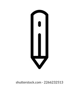 Pencil Icon Vector Symbol Design Illustration