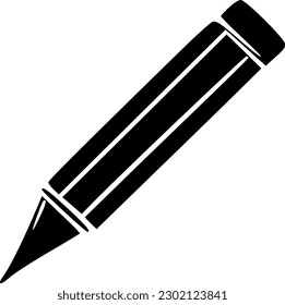 pencil icon vector symbol design illustration