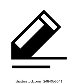 Pencil Icon Vector Symbol Design Illustration