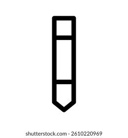 Pencil Icon Vector Symbol Design Illustration