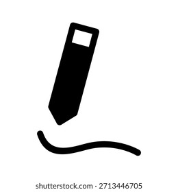 Pencil Icon Vector Symbol Design Illustration