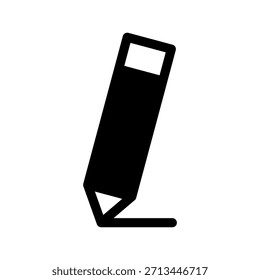 Ilustração de design de símbolo de vetor de ícone de lápis