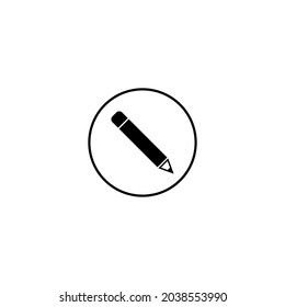 Bleistiftsymbol, Bleistiftvektorgrafik, Bildzeichen von Bleistift-Symbolen