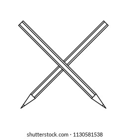 pencil icon vector template 