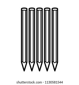 pencil icon vector template 