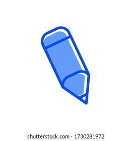 Pencil icon vector in trendy