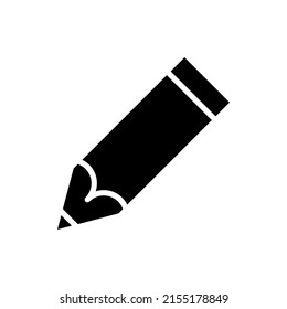 Pencil icon vector in trendy