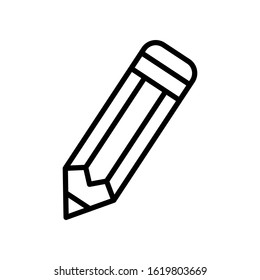 Pencil icon vector trendy design