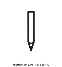 pencil icon vector trendy style collection