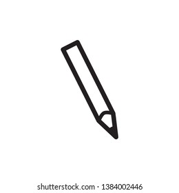 pencil icon vector trendy style collection