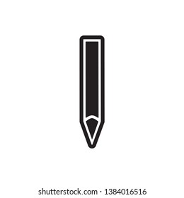  pencil icon vector trendy style