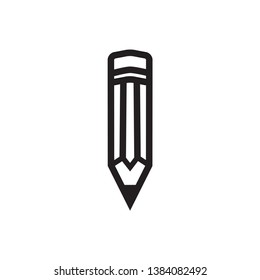 pencil icon vector trendy style