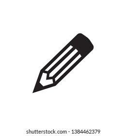 pencil icon vector trendy style
