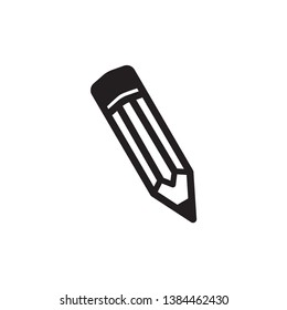 pencil icon vector trendy style