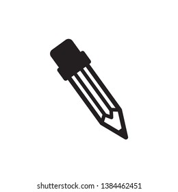 pencil icon vector trendy style