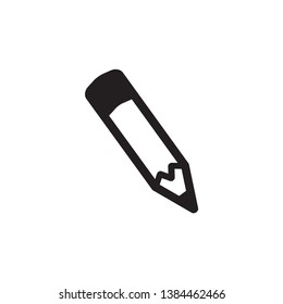 pencil icon vector trendy style