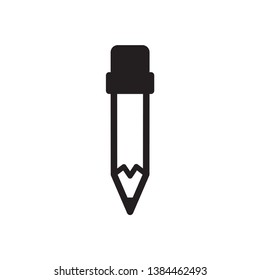 pencil icon vector trendy style