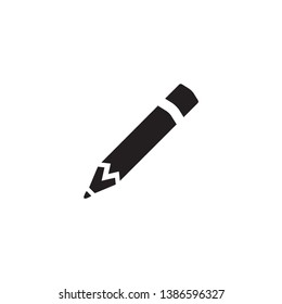 pencil icon vector trendy style