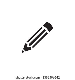 pencil icon vector trendy style