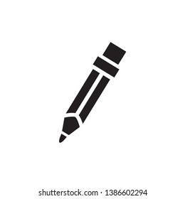 pencil icon vector trendy style