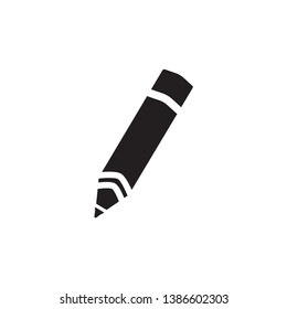pencil icon vector trendy style