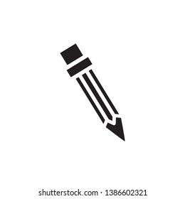 pencil icon vector trendy style