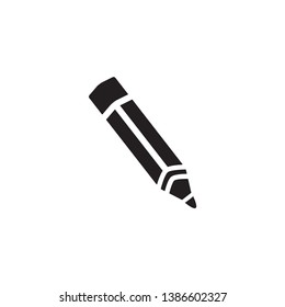 pencil icon vector trendy style