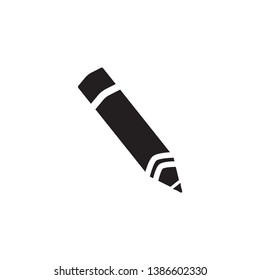 pencil icon vector trendy style