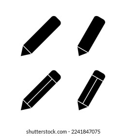 Bleistift-Icon-Vektorgrafik für Web- und mobile App. Stift und Symbol. Icon-Vektorgrafik bearbeiten