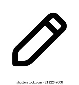 pencil icon, Web icon, Technology vector illustration