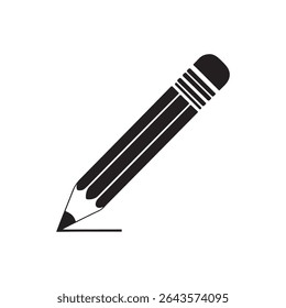 A pencil icon whose strokes resemble electronic circuit lines, symbolizing creativity and digital technology.