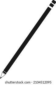 pencil icon, write vector on white background