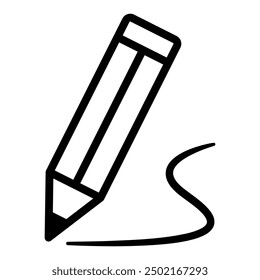 Pencil icon. Writing icon. Icon about writing