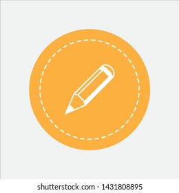Pencil icon for your website or mobile application.