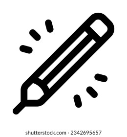 pencil icon for your website, mobile, presentation, and logo design.