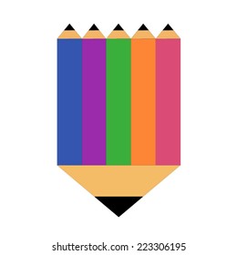 Pencil - icon/background