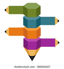 Pencil - icon/background