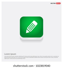 Pencil iconGreen Web Button