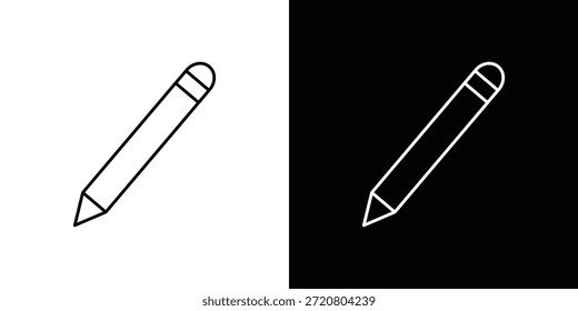 Ícones de lápis design gráfico símbolos vetoriais. ícone Eps10.