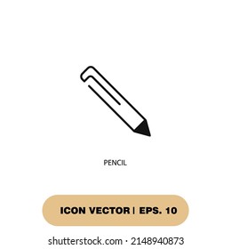 pencil icons  symbol vector elements for infographic web