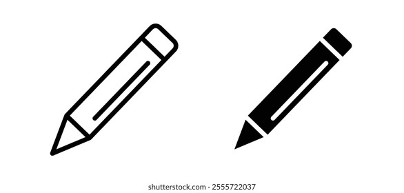 Pencil icons for web ui designs